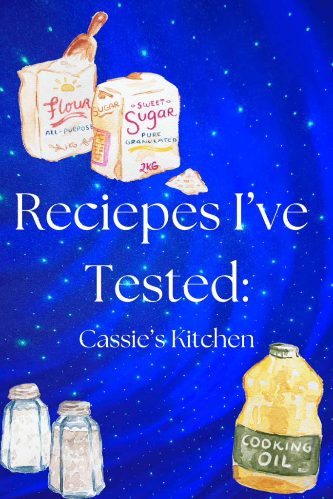 Recipes I’ve Tested